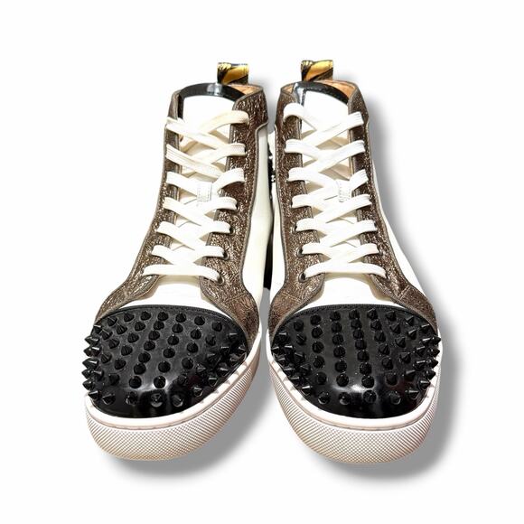Christian Louboutin Louis Spikes High-Top Sneakers ‘Bronze’ | Size 45.5(12.5US) main image 4